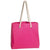 Branded Promotional CAPRI BEACH BAG in Pink Bag From Concept Incentives.