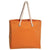 Branded Promotional CAPRI BEACH BAG in Orange Bag From Concept Incentives.