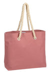 Branded Promotional CAPRI BEACH BAG in Rose Bag From Concept Incentives.