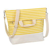 Branded Promotional JUIST BEACH BAG in Yellow Beach Bag From Concept Incentives.