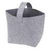 Branded Promotional COSY FELT FIREWOOD BAG in Grey Bag From Concept Incentives.