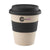 Branded Promotional ECO BAMBOO MUG-TO-GO CUP in Black Travel Mug From Concept Incentives.