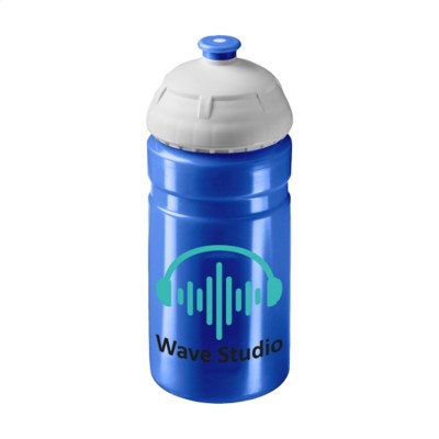 Branded Promotional CHAMPION DRINK BOTTLE in Blue Sports Drink Bottle From Concept Incentives.