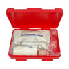 Branded Promotional FIRST AID KIT BOX LARGE in Red First Aid Kit From Concept Incentives.