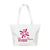 Branded Promotional ROYAL XL SHOPPER TOTE BAG in White Bag From Concept Incentives.