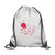 Branded Promotional REFLEX BAG BACKPACK RUCKSACK in Silver Bag From Concept Incentives.
