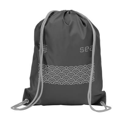 Branded Promotional NERO BACKPACK RUCKSACK in Grey Bag From Concept Incentives.