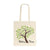 Branded Promotional ORGANIC COTTON SHOPPER 140G BAG in Ecru Bag From Concept Incentives.