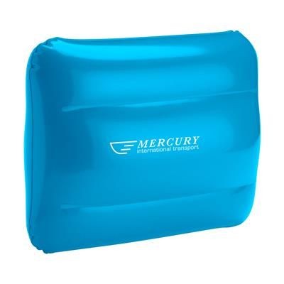 Branded Promotional BEACH PILLOW in Blue Beach Pillow From Concept Incentives.