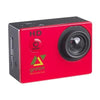 Branded Promotional FICTION ACTIONCAM ACTION CAMERA in Red Camera From Concept Incentives.