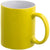 Branded Promotional CUP THESSALONIKI in Yellow Mug From Concept Incentives.