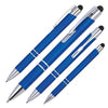 Branded Promotional LED BALL PEN WORLD in Blue Pen From Concept Incentives.