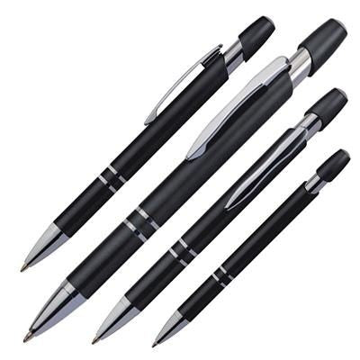 Branded Promotional BALL PEN EPPING in Black Pen From Concept Incentives.