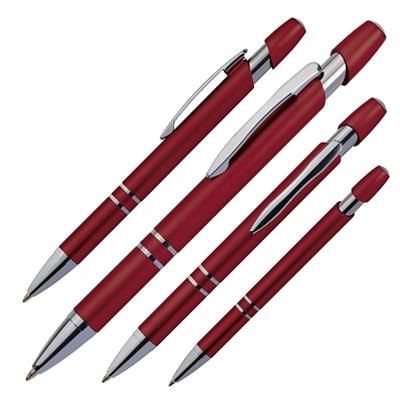 Branded Promotional BALL PEN EPPING in Red Pen From Concept Incentives.