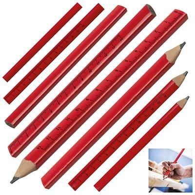 Branded Promotional PENCIL EISENSTADT in Red Pencil From Concept Incentives.