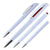 Branded Promotional BALL PEN JUSTANY in Red Pen From Concept Incentives.