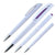 Branded Promotional BALL PEN JUSTANY in Purple Pen From Concept Incentives.