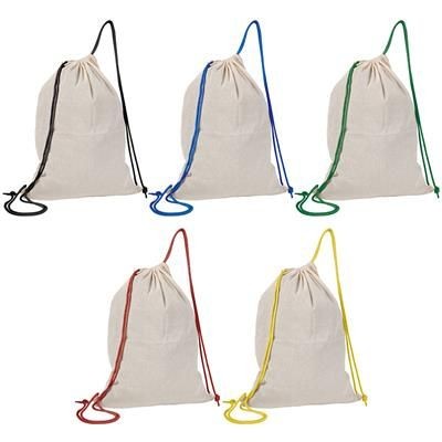 Branded Promotional COTTON BAG LONDONDERRY Bag From Concept Incentives.