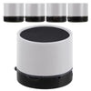 Branded Promotional BLUETOOTH SPEAKER TAIFUN in White Speakers from Concept Incentives