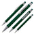 Branded Promotional BALL PEN with Touch Functions Salt Lake City in Dark Green Pen From Concept Incentives.