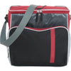 Branded Promotional Polyester 600D COOL BAG in Red Bag From Concept Incentives.