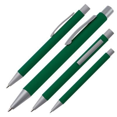 Branded Promotional METAL BALL PEN ABU DHABI in Green Pen From Concept Incentives.