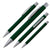 Branded Promotional METAL BALL PEN ABU DHABI in Dark Green Pen From Concept Incentives.