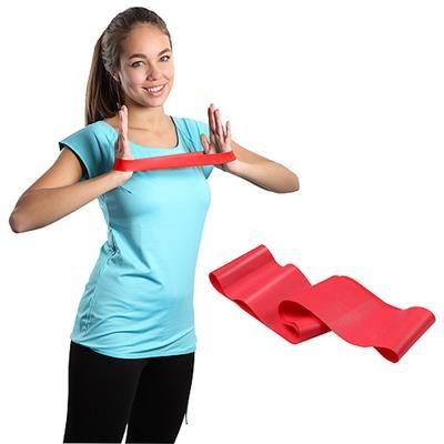 Branded Promotional ROUND RUBBER EXERCISE BAND Fitness Resistance Band From Concept Incentives.