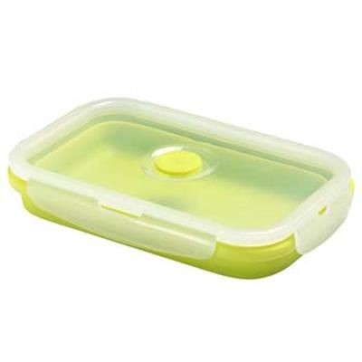 Branded Promotional FOLDING SILICON LUNCH BOX Lunch Box From Concept Incentives.
