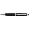 Branded Promotional PLASTIC TWIST ACTION BALL PEN in Black Pen From Concept Incentives.