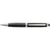 Branded Promotional PLASTIC TWIST ACTION BALL PEN in Black Pen From Concept Incentives.