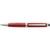 Branded Promotional PLASTIC TWIST ACTION BALL PEN in Red Pen From Concept Incentives.