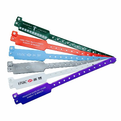 Branded Promotional PVC EVENT WRISTBANDS Wrist Bands from Concept Incentives