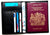 Branded Promotional PASSPORT HOLDER WALLET in Chelsea Leather Passport Holder Wallet From Concept Incentives.