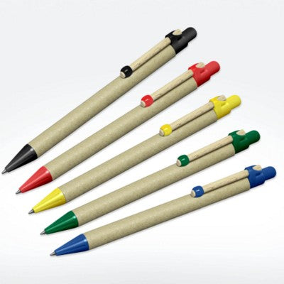 Branded Promotional GREEN & GOOD ROUND CLIP STORIA PEN Pen From Concept Incentives.