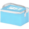 Branded Promotional SPECTRUM 6-CAN NON-WOVEN COOL BAG in Light Blue Cool Bag From Concept Incentives.