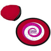 Branded Promotional FLORIDA FRISBEE with Pouch in Red Frisbee From Concept Incentives.