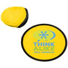 Branded Promotional FLORIDA FRISBEE with Pouch in Yellow Frisbee From Concept Incentives.