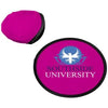 Branded Promotional FLORIDA FRISBEE with Pouch in Magenta Frisbee From Concept Incentives.