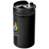 Branded Promotional MOJAVE 300 ML THERMAL INSULATED TUMBLER in Black Solid Mug From Concept Incentives.
