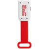 Branded Promotional SEEMII REFLECTOR LIGHT in Red-white Solid Reflector From Concept Incentives.