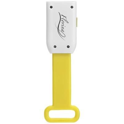 Branded Promotional SEEMII REFLECTOR LIGHT in Yellow-white Solid Reflector From Concept Incentives.
