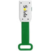 Branded Promotional SEEMII REFLECTOR LIGHT in Green-white Solid Reflector From Concept Incentives.