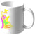 Branded Promotional PIC 330 ML CERAMIC POTTERY SUBLIMATION MUG in White Solid Mug From Concept Incentives.