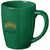 Branded Promotional MEDELLIN 350 ML CERAMIC POTTERY MUG in Green Mug From Concept Incentives.