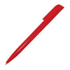 Branded Promotional ECO TWIST BALL PEN in Red Pen From Concept Incentives.