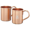 Branded Promotional MOSCOW MULE 415 ML MUG SET GIFT SET in Copper Mug From Concept Incentives.