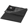 Branded Promotional STOW-AND-GO WATER-RESISTANT PICNIC BLANKET in Black Solid Blanket From Concept Incentives.