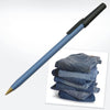 Branded Promotional GREEN & GOOD RECYCLED DENIM PEN in Blue Pen From Concept Incentives.