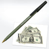 Branded Promotional GREEN & GOOD MONEY PEN in Green Pen From Concept Incentives.